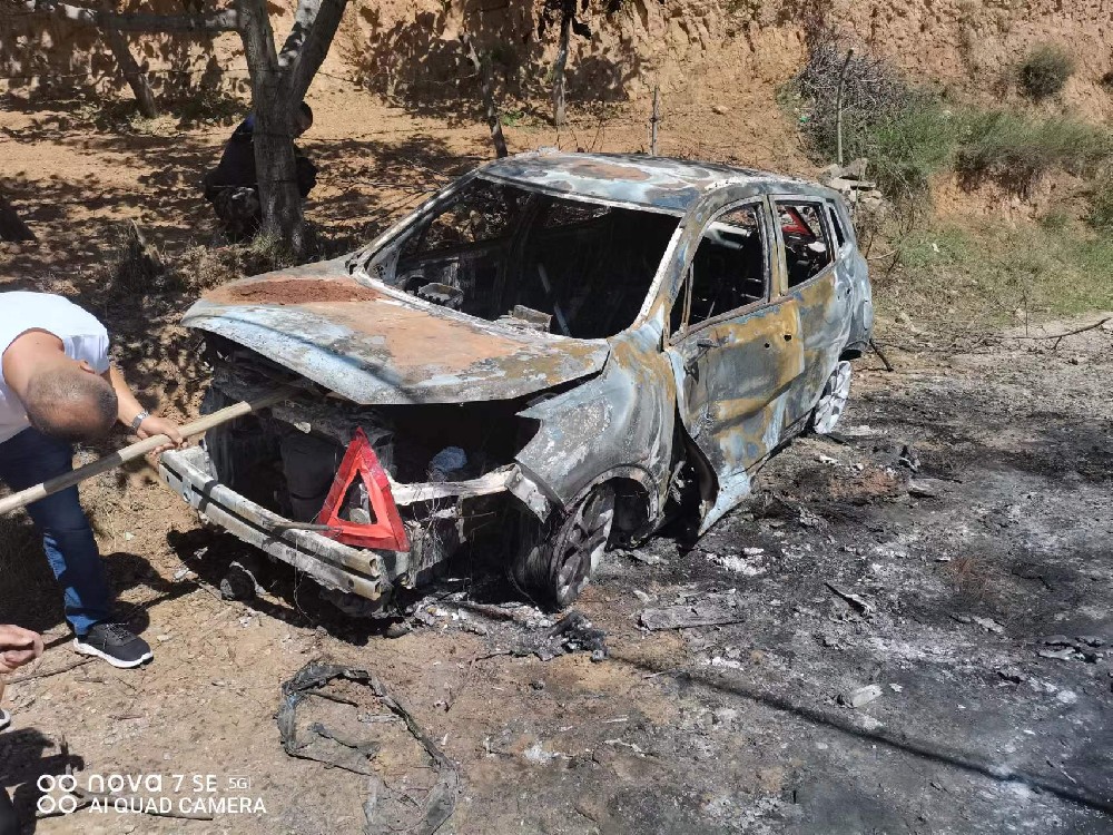 火燒車(chē)案例鑒定